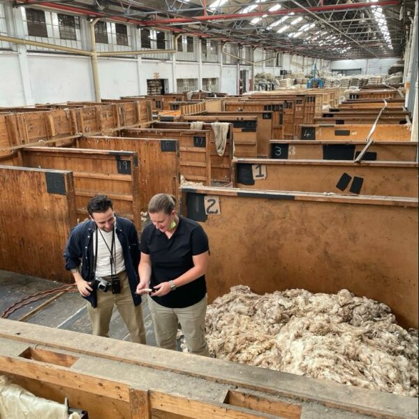 Afrique du Sud à la rencontre des fermiers avec Asphalte laine l Segard Masurel