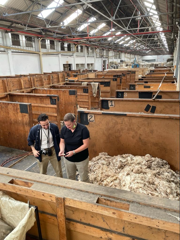 Afrique du Sud à la rencontre des fermiers avec Asphalte laine l Segard Masurel